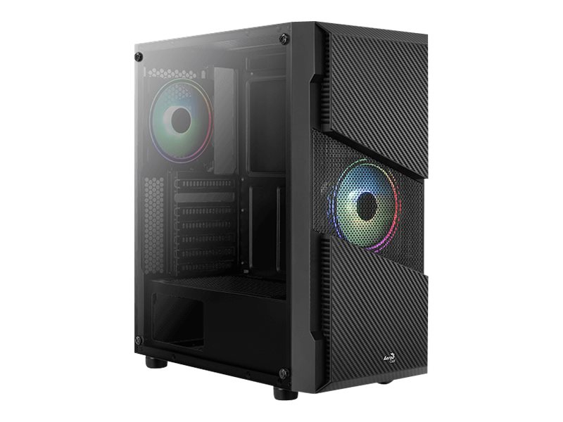 AeroCool Menace Saturn RGB - Tempered Glass Edition - Tower - ATX