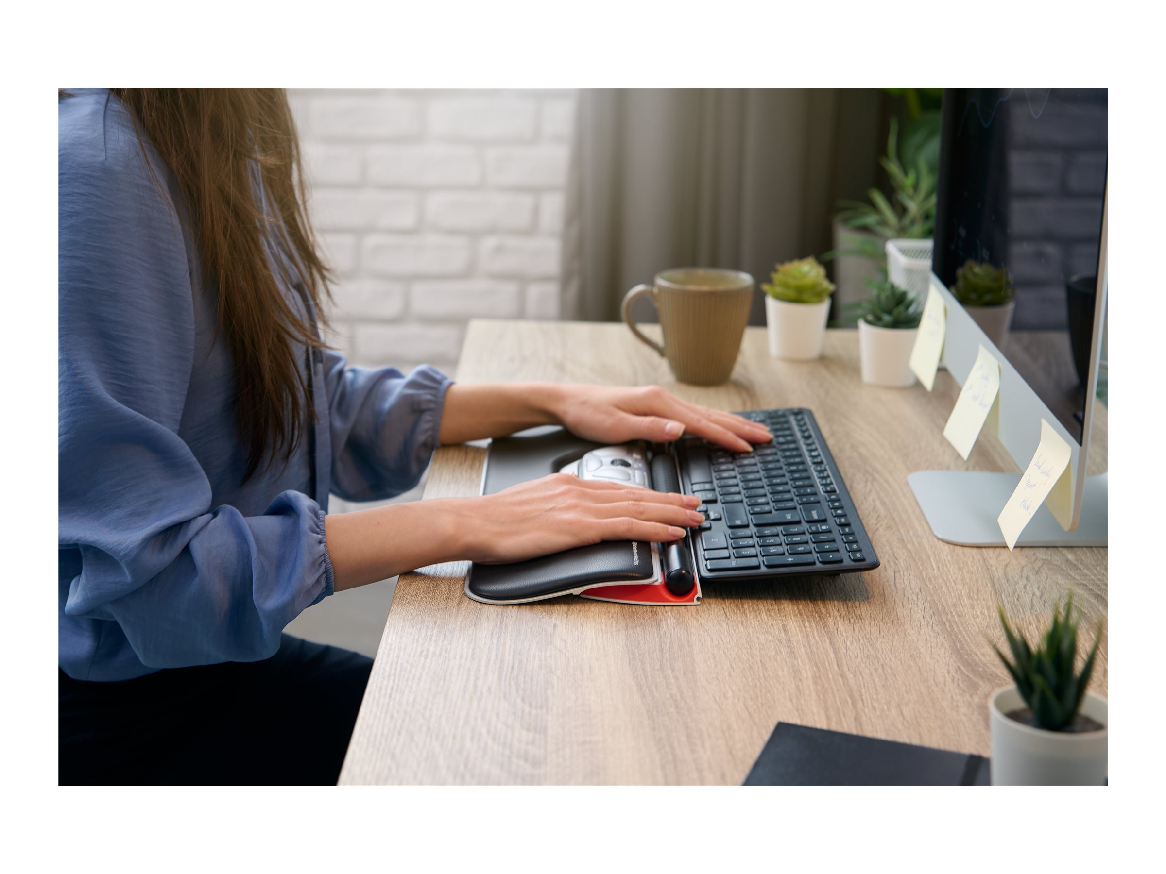 Contour RollerMouse Red - zentrale Maus
