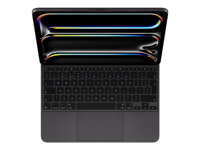 Apple Magic Keyboard - Tastatur und Foliohülle - mit Trackpad - QWERTY - GB - Schwarz Eingabegerät