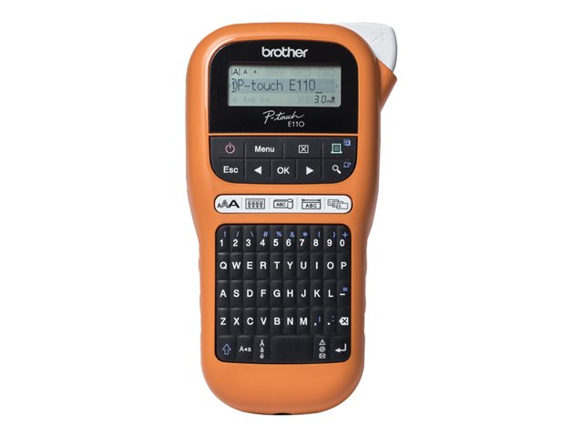 Brother P-Touch PT-E110 - Beschriftungsgerät - s/w - Thermotransfer