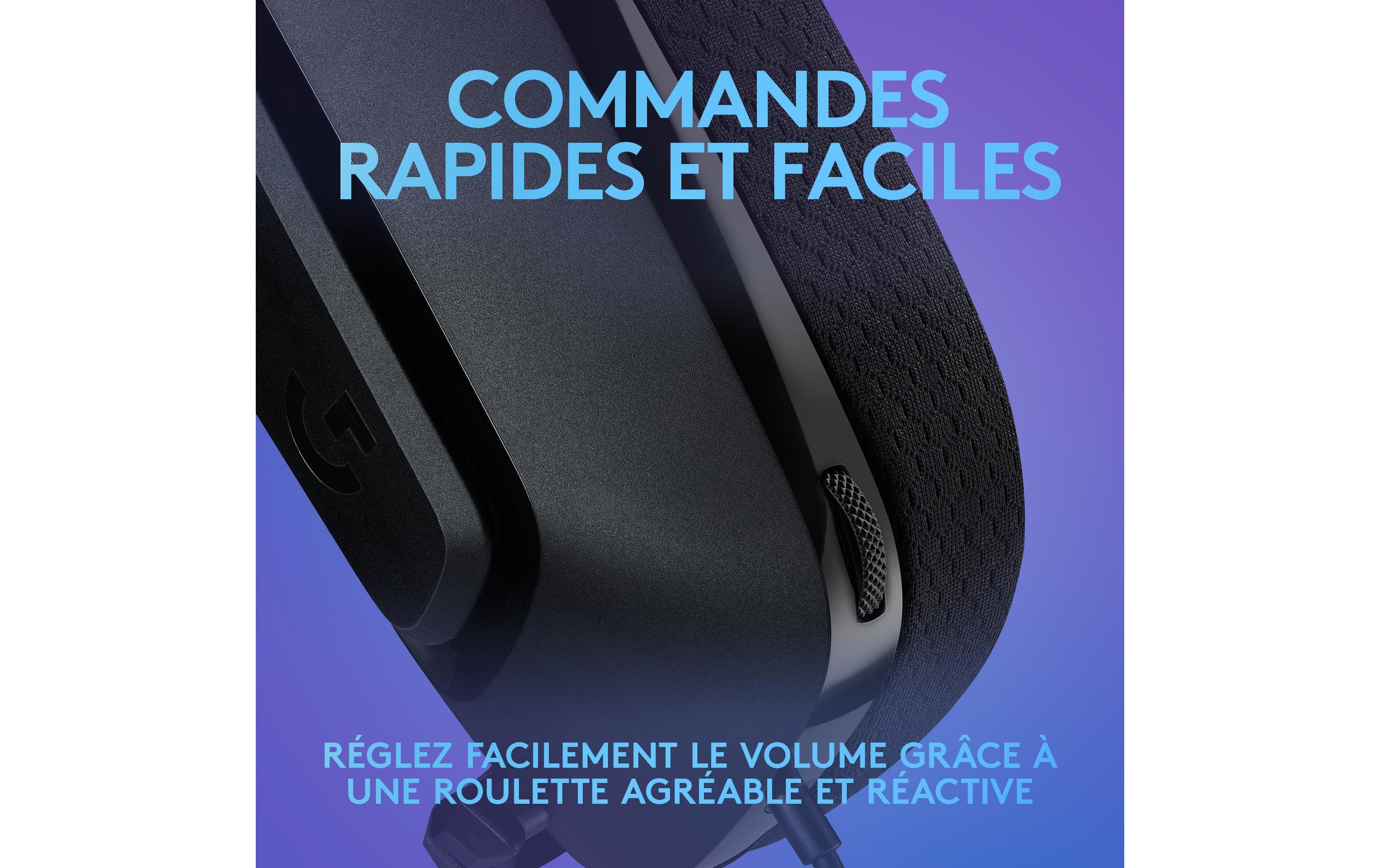 Logitech G G335 Wired Gaming Headset - Headset - ohrumschließend - kabelgebunden - 3,5 mm Stecker - Schwarz - Discord Certified