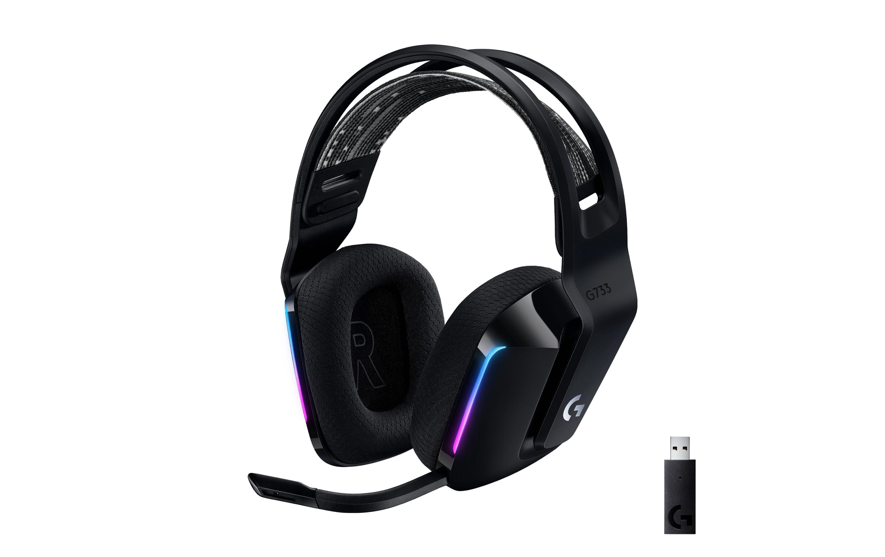 Logitech G G733 LIGHTSPEED Wireless RGB Gaming Headset - Headset