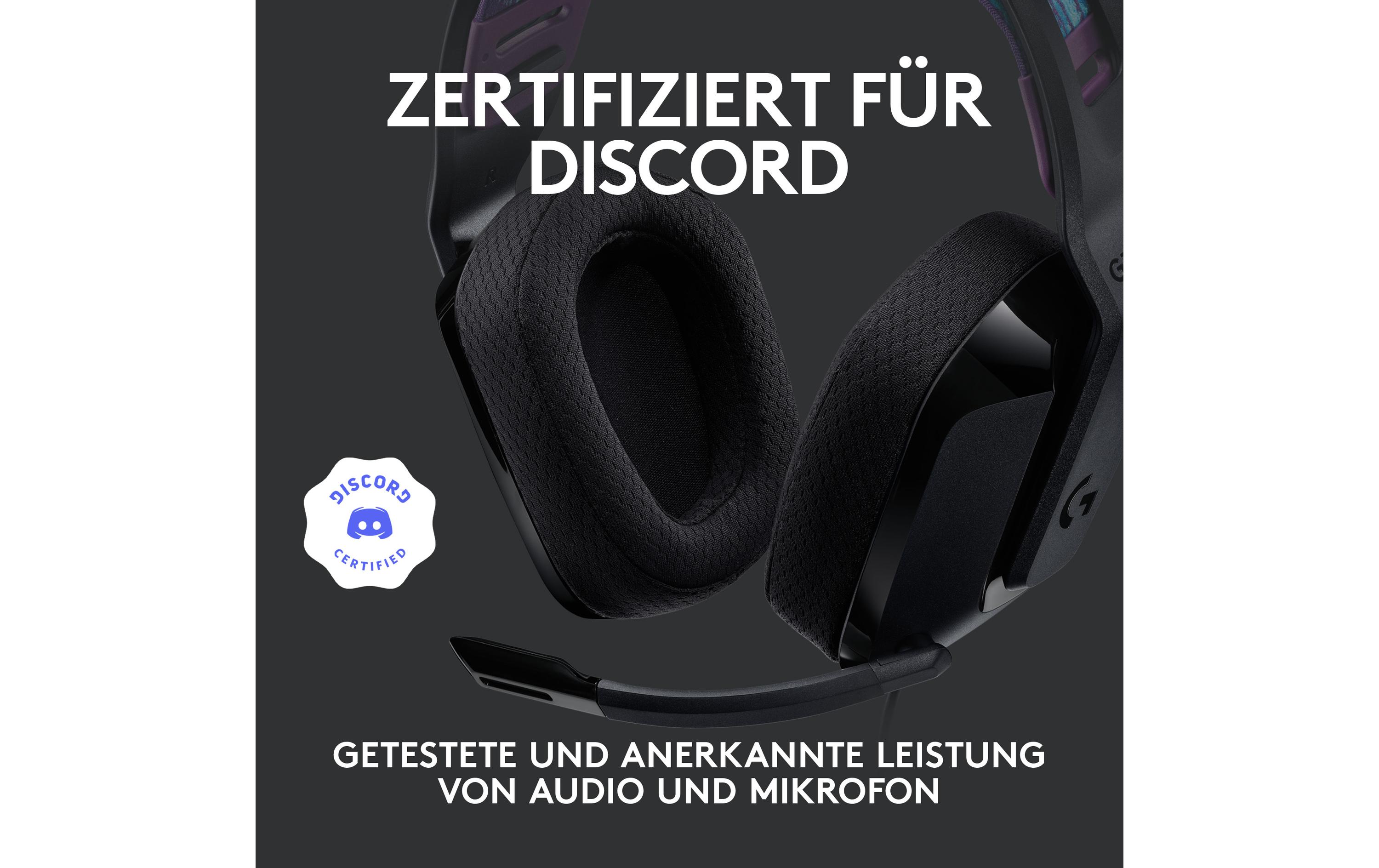 Logitech G G535 LIGHTSPEED Wireless Gaming Headset - Headset - ohrumschließend - LIGHTSPEED - kabellos - Schwarz - Discord Certified