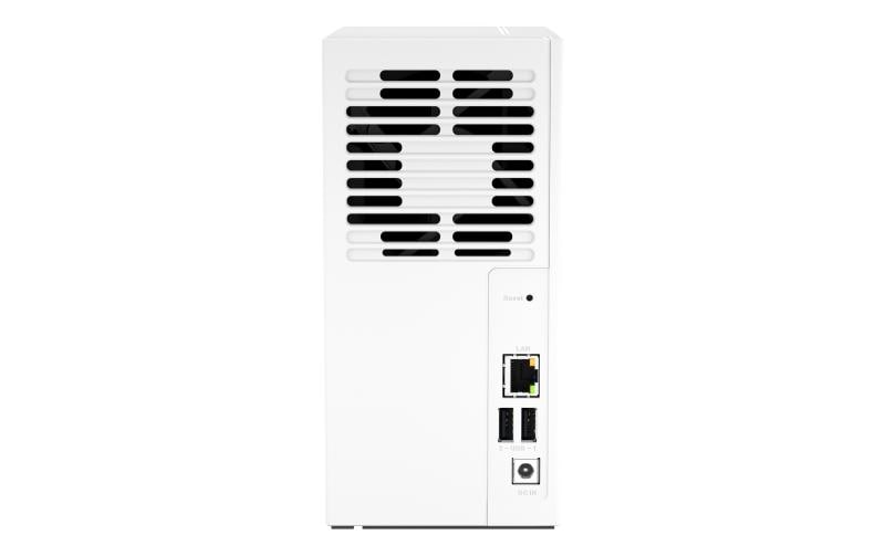 QNAP TS-233 - NAS-Server - 2 Schächte - SATA 6Gb/s - RAID 0, 1, JBOD - RAM 2GB - Gigabit Ethernet - iSCSI Support (TS-233)