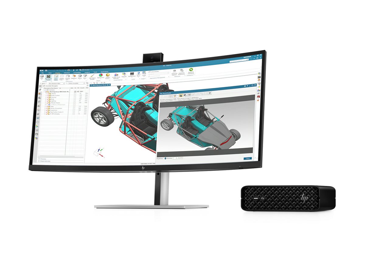 HP Workstation Z2 G1i - Mini - 5U - 1 x Core Ultra 7 265 / 2.4 GHz - RAM 32 GB - SSD 1 TB - HP Z Turbo Drive