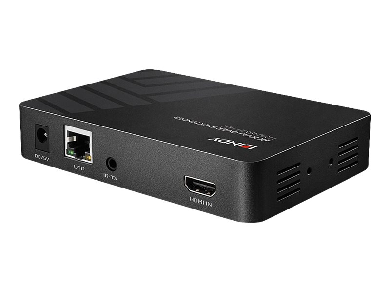 LINDY KVM over IP Extender, Transmitter - KVM/Infrarot-Extender - Sender - 1GbE, HDMI - USB - bis zu 150 m
