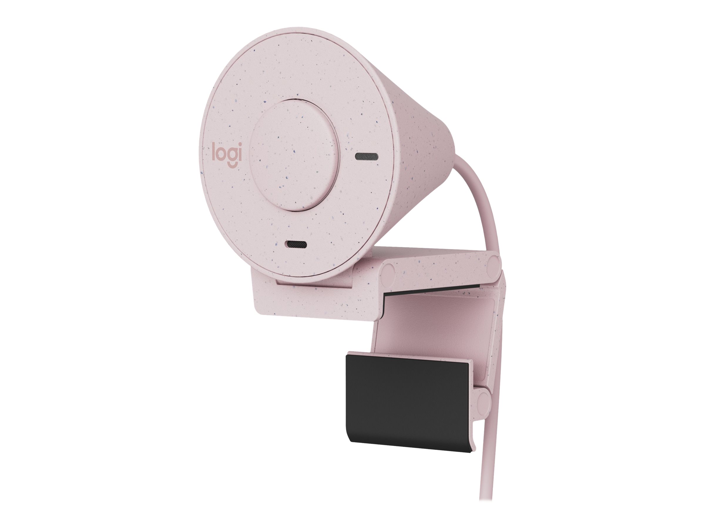 Logitech BRIO 300 - Webcam - Rose - 2 MP - 1920 x 1080 - 1080p, 720p - Audio - USB-C