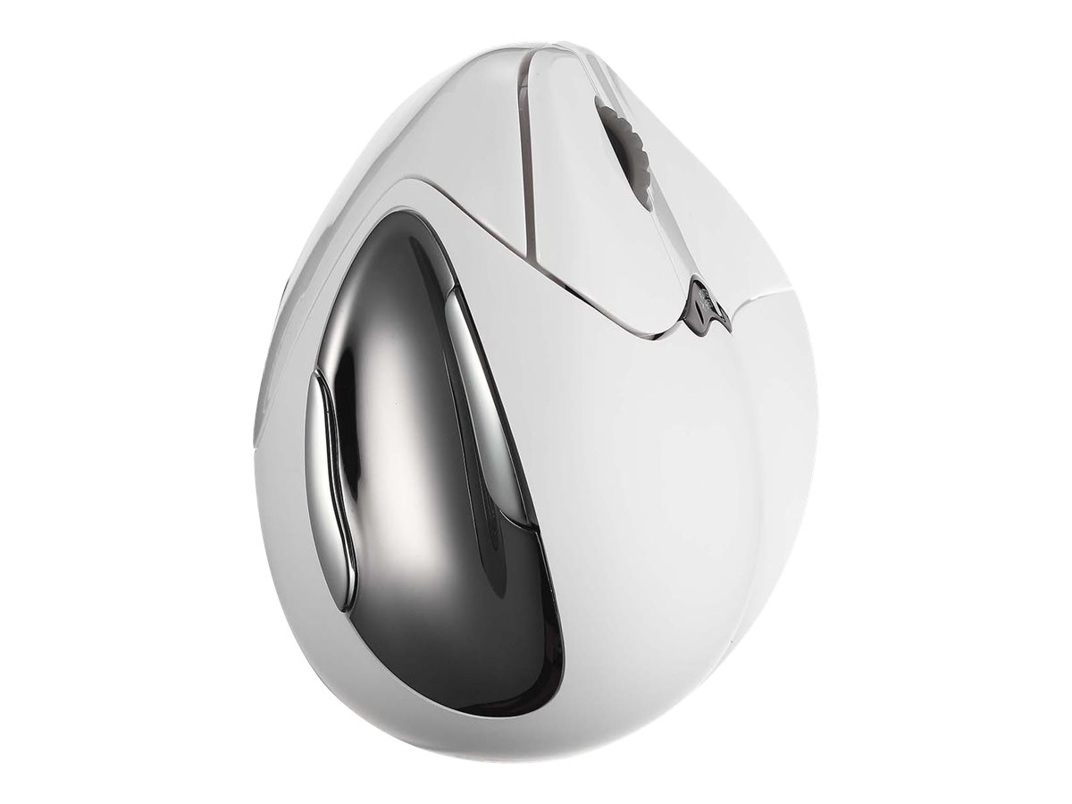 Evoluent VerticalMouse 4 Right Mac - vertikale Maus - Bluetooth - weiß