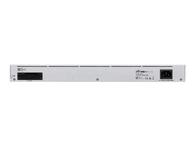 Ubiquiti UniFiSwitch Pro 24 Rackmount Gigabit Managed Switch, 24x RJ-45, 2x SFP+, PoE++, Gen2 (USW-PRO-24-POE)