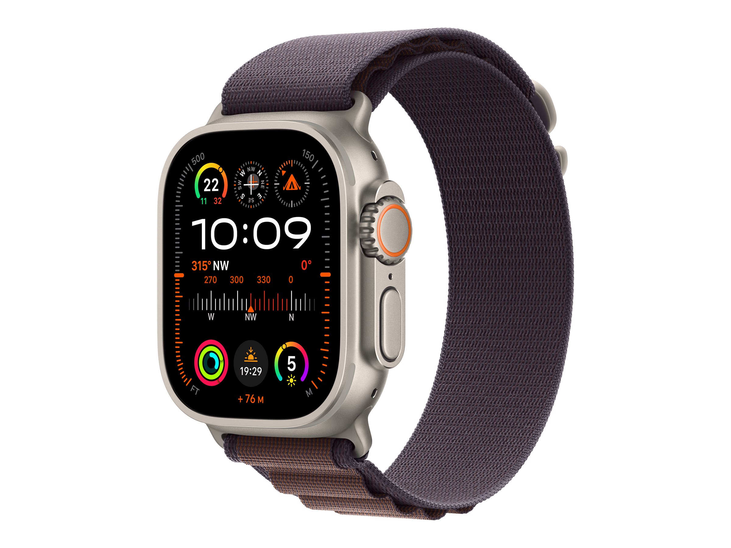 Apple - Loop für Smartwatch - 49 mm - Größe L - Indigo