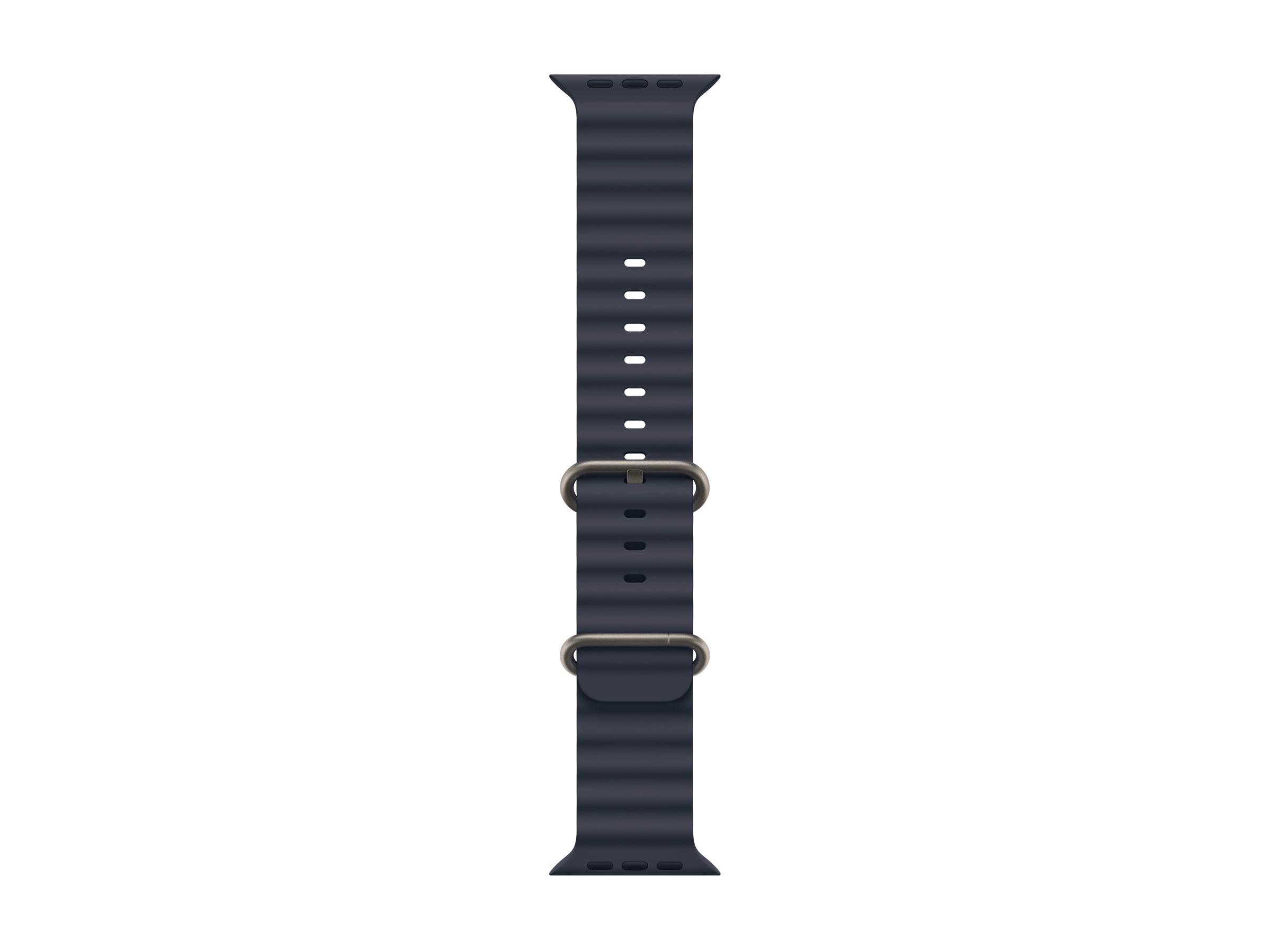 Apple Watch Ultra 2 GPS + Cellular 49mm Natural Titanium Case mit Navy Ocean Band (MX4D3FD/A)