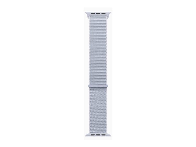 Apple Watch Series 10 GPS + Cellular 46mm Silver Aluminium Case mit Blue Cloud Sport Band (MWY23QF/A)