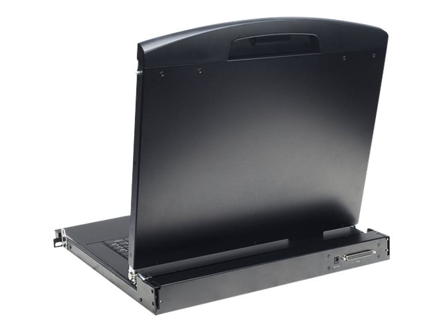 Digitus Professional DS-72211-1GE - KVM-Konsole mit KVM-Switch - 1 Anschlüsse - Deutsch - 48.3 cm (19") - Rack - einbaufähig - 1366 x 768 @ 60 Hz - 1000:1 - Schwarz, RAL 9005 - 1U