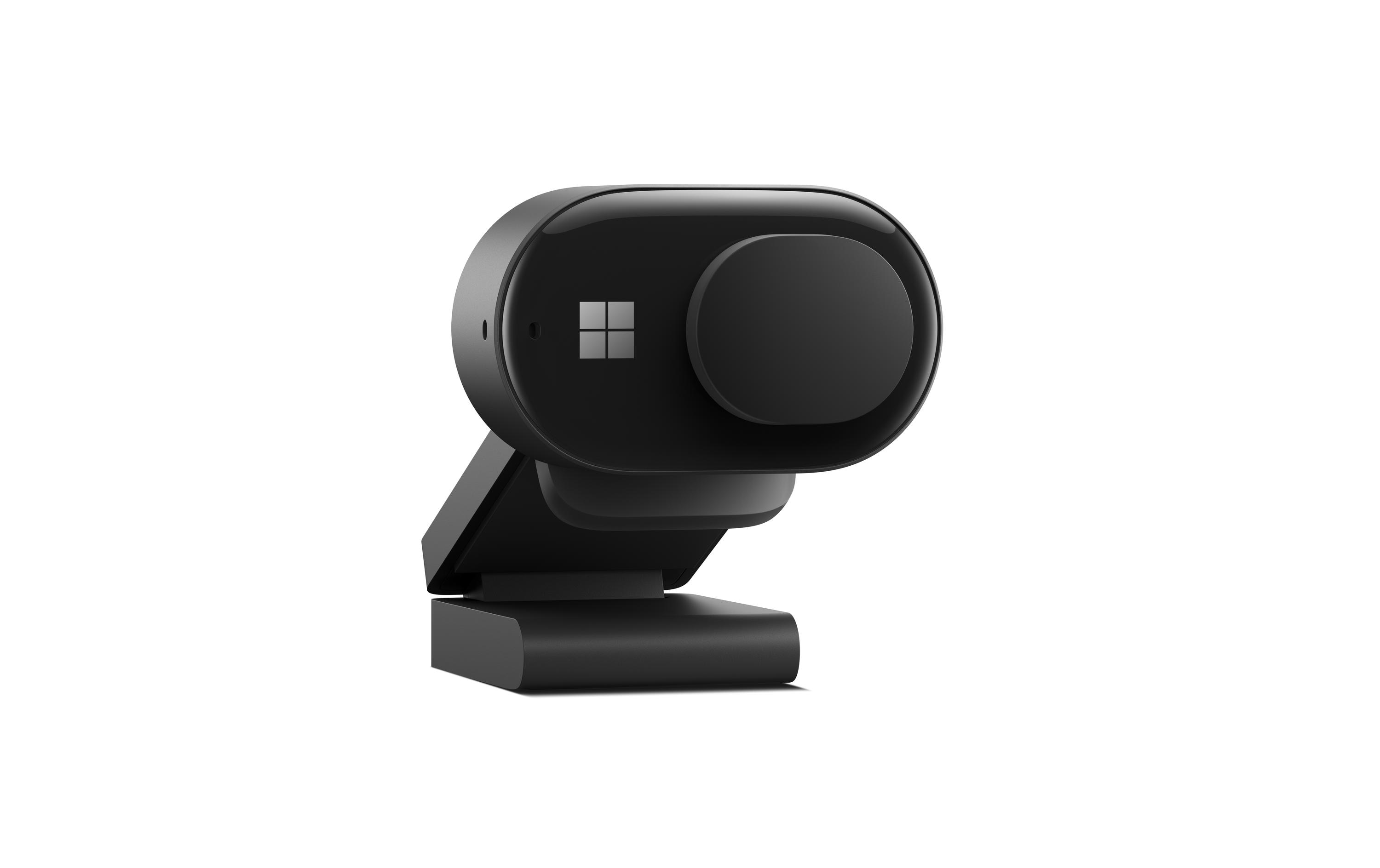 Microsoft Modern Webcam - Webcam - Schwarz - 1920 x 1080 - 1080p - Audio - USB