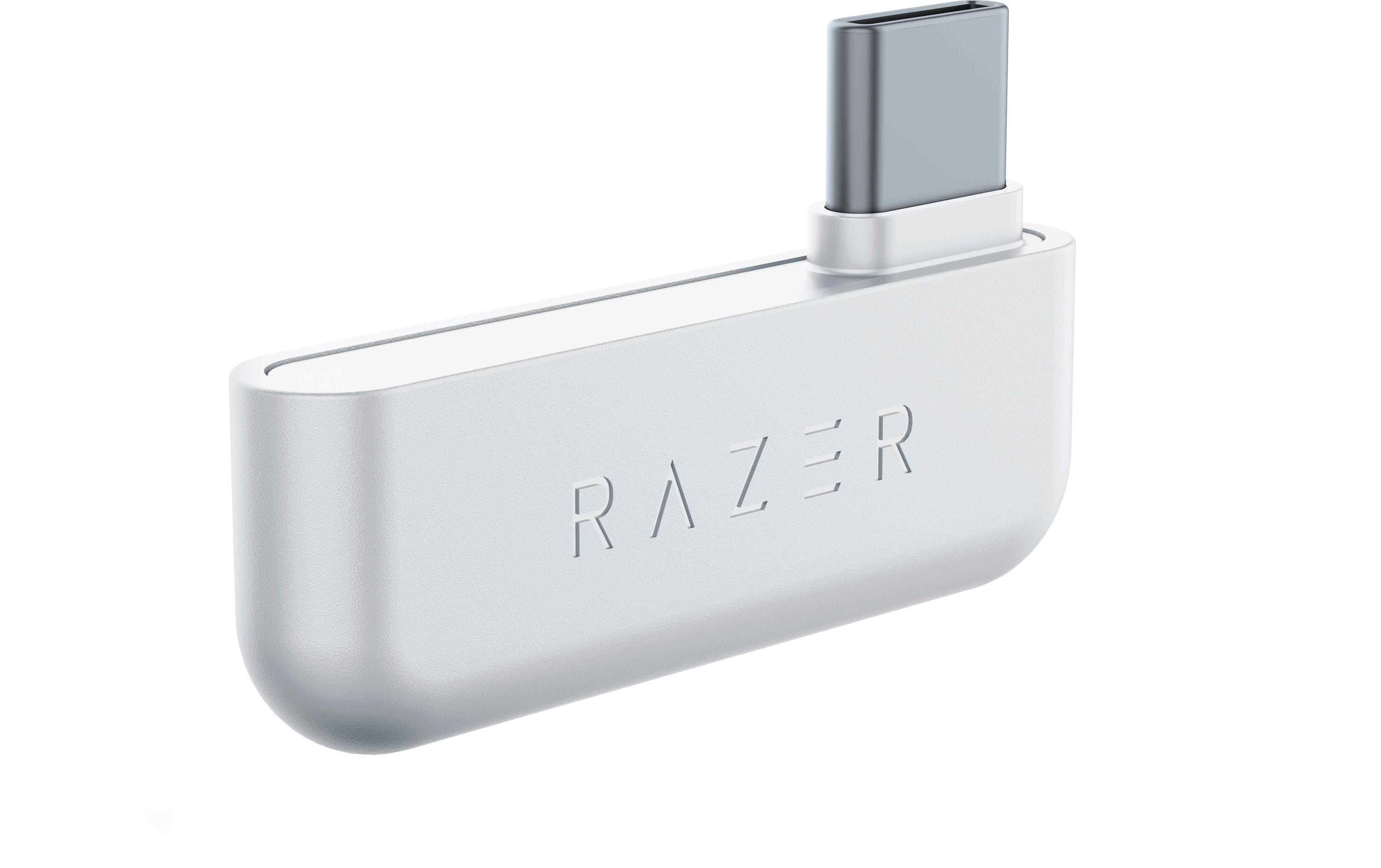 Razer Barracuda X - Headset - ohrumschließend - Bluetooth / 2,4 GHz Funkfrequenz - kabellos, kabelgebunden - 3,5 mm Stecker, USB-C - Geräuschisolierung - Quecksilber