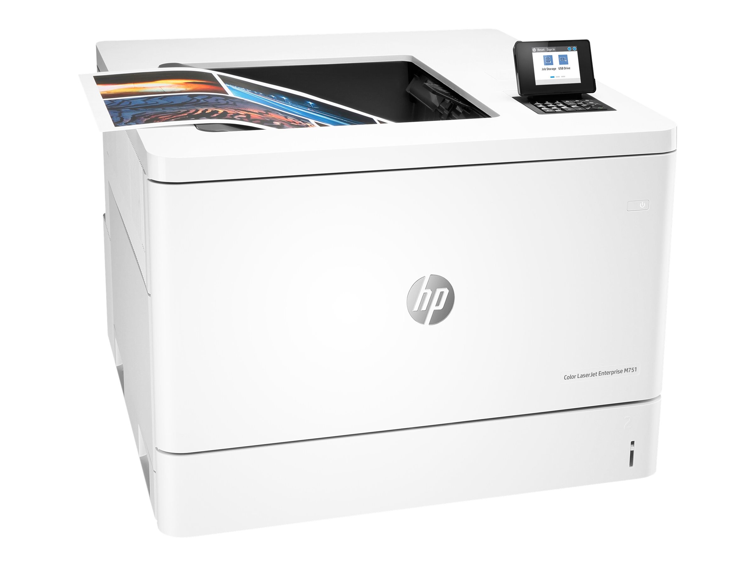 HP Color LaserJet Enterprise M751dn - Drucker - Farbe - Laser