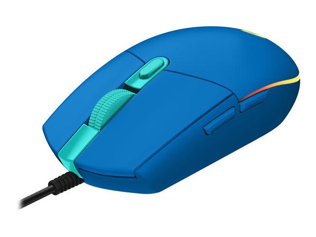 Logitech Gaming Mouse G203 LIGHTSYNC - Maus - USB - Blau