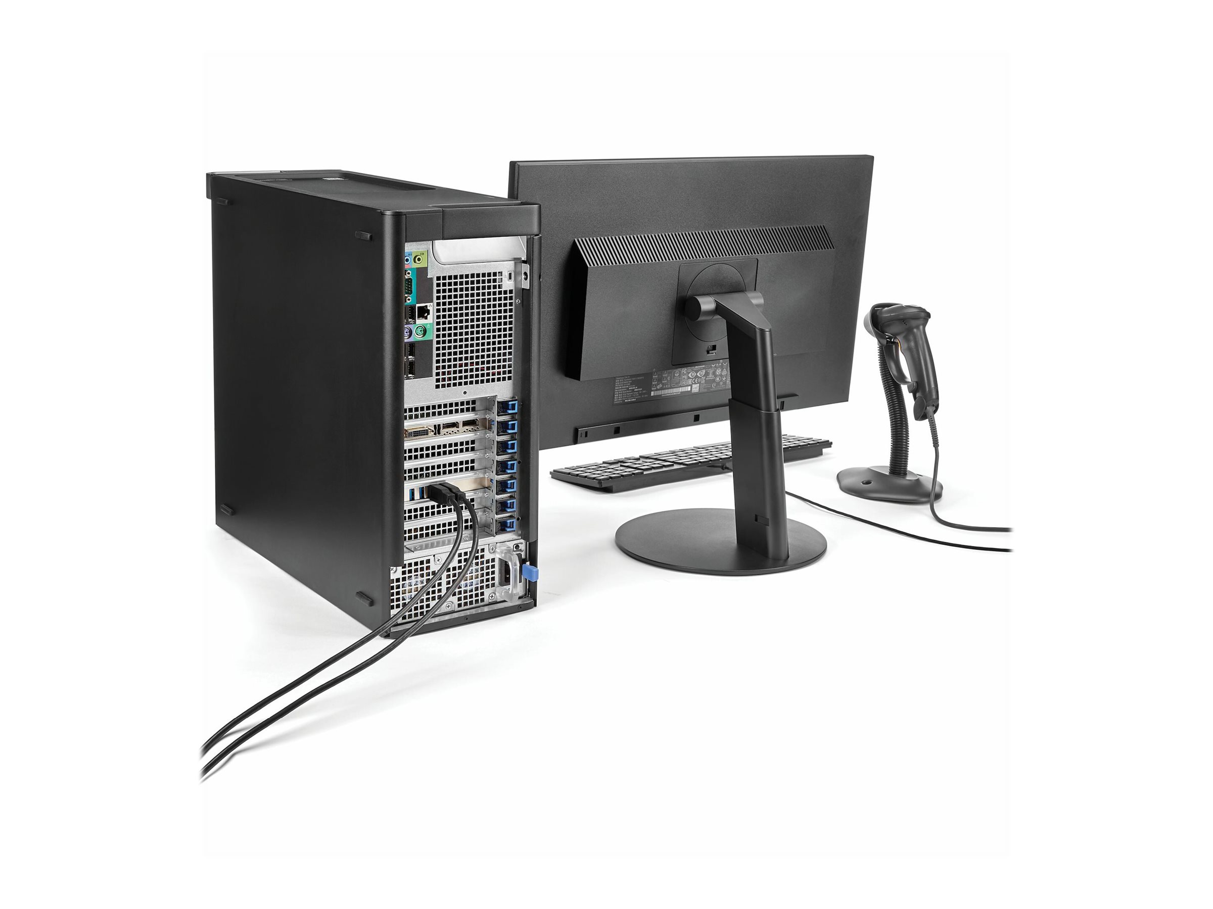 StarTech.com 4 Port USB 3.0 SuperSpeed PCI Express Schnittstellenkarte mit 4 5Gb/s Kanälen und UASP - SATA/LP4 Strom - USB-Adapter - PCIe x4 - USB 3.0 x 4