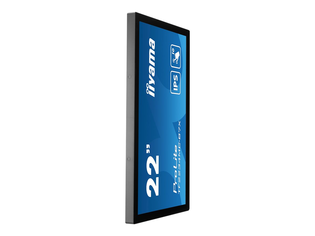 iiyama ProLite TF2234MC-B7X - LED-Monitor - 55.9 cm (22") (21.5" sichtbar) - offener Rahmen - Touchscreen - 1920 x 1080 Full HD (1080p) @ 60 Hz - IPS - 350 cd/m² - 1000:1 - 8 ms - HDMI, VGA, DisplayPort - Schwarz