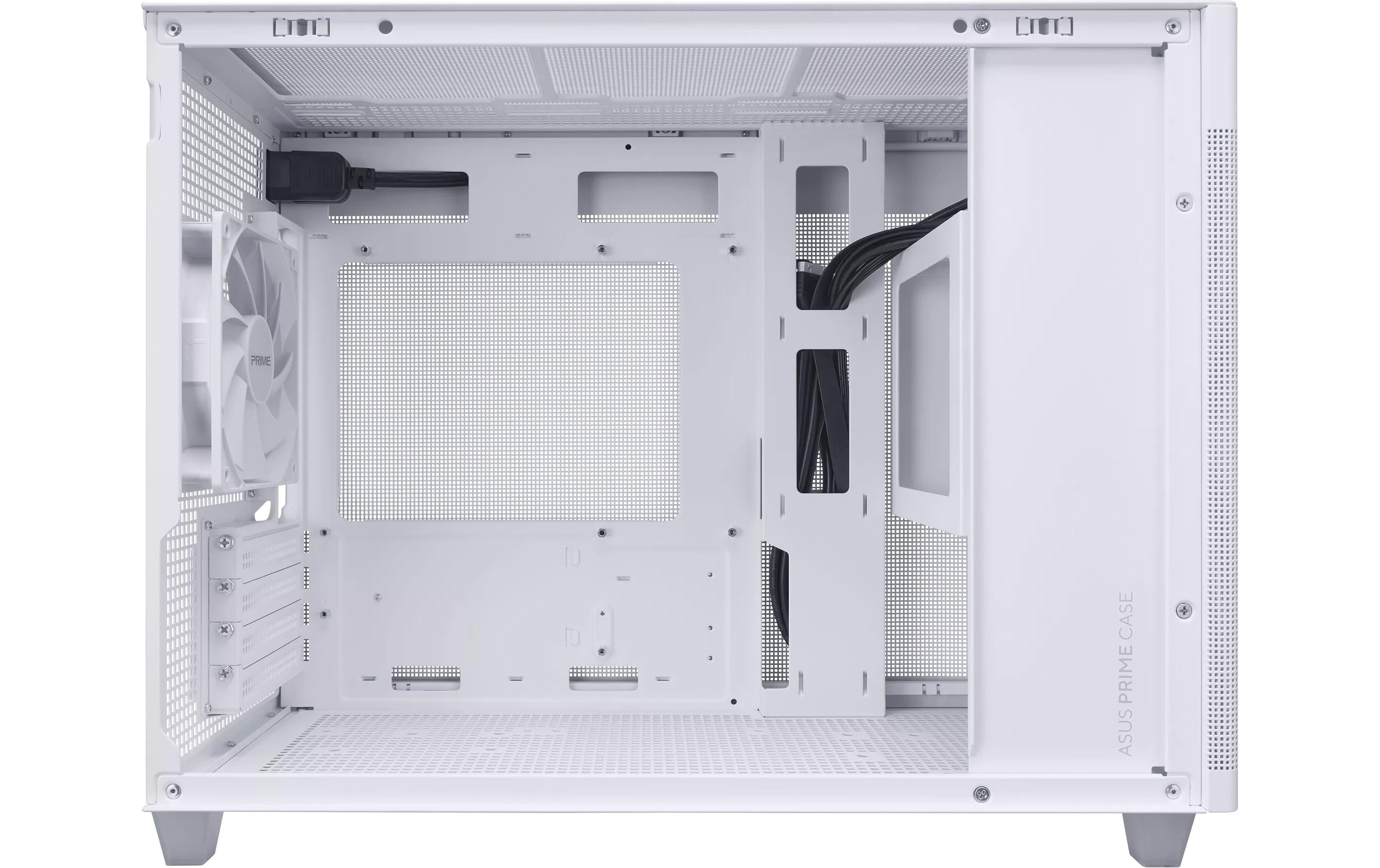 ASUS PC-Gehäuse AP201 MicroATX TG Weiss
