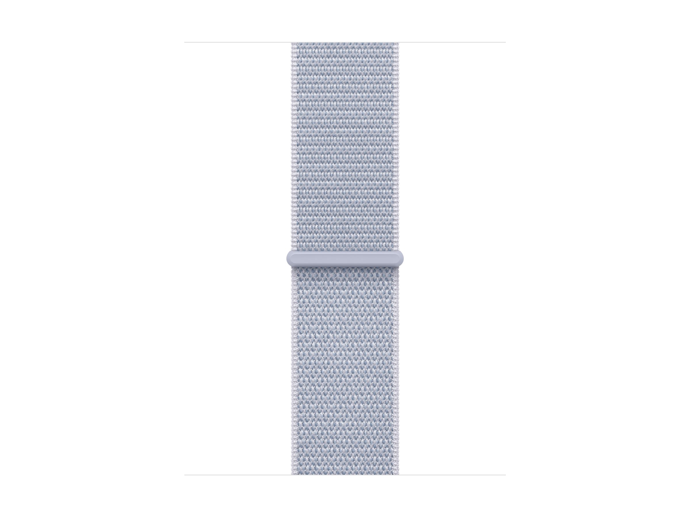 Apple Watch SE GPS 40mm Silver Aluminium Case mit Blue Cloud Sport Band (MXEE3QF/A)