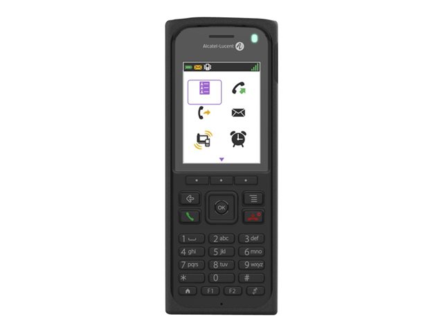 Alcatel-Lucent 8262 DECT - Schnurloses Digitaltelefon - mit Bluetooth-Schnittstelle - IP-DECTGAP - Schwarz