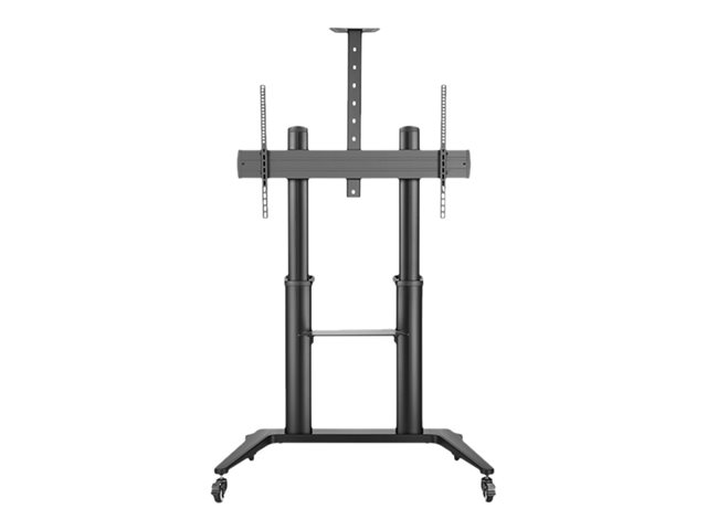 HAGOR BrackIT Stand HD XXL Wagen - für Flachbildschirm / AV-System / Kamera - Schwarz