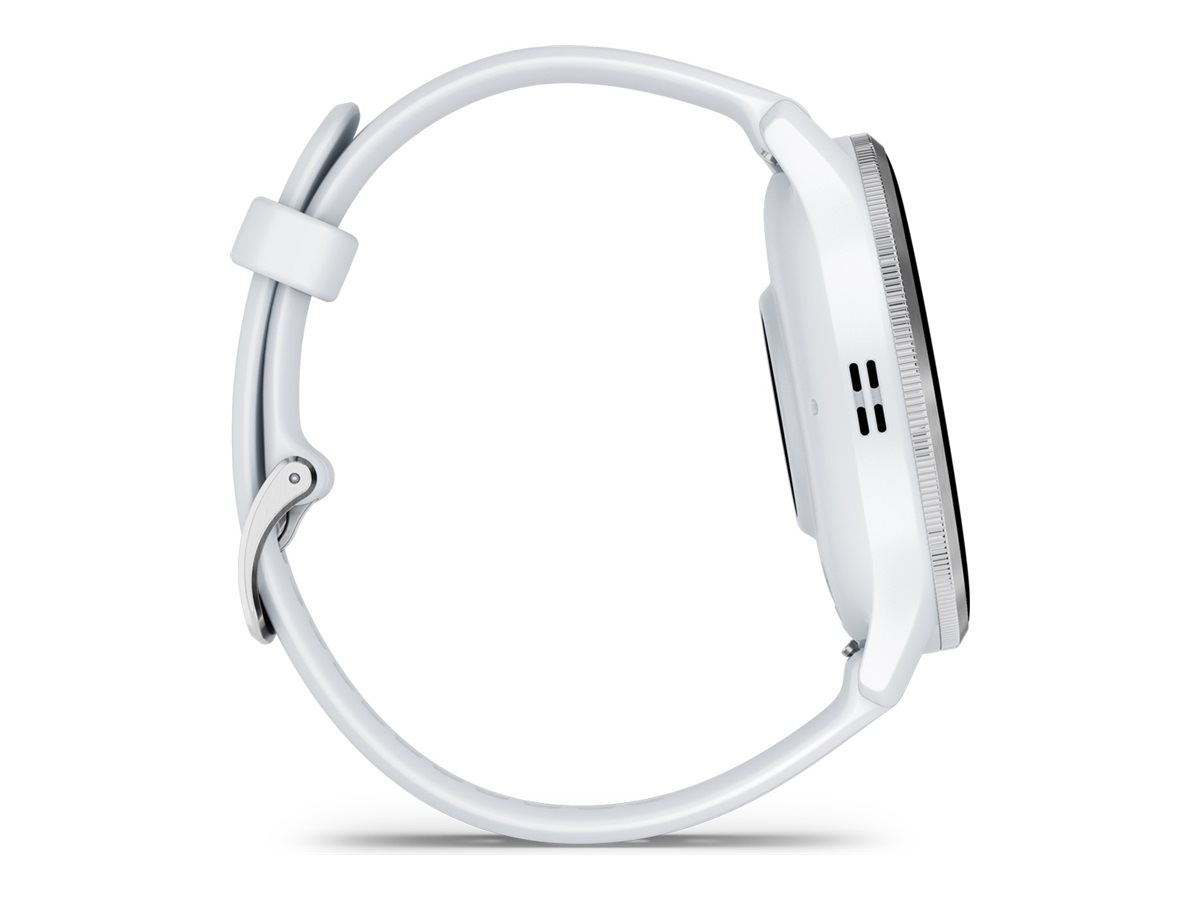 Garmin Venu 3 - verstärktes Polymer Whitestone - intelligente Uhr mit Band - 8 GB