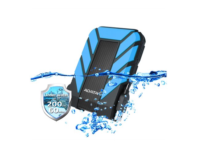 ADATA Externe Festplatte AHD710P 2 TB, Blau/Schwarz
