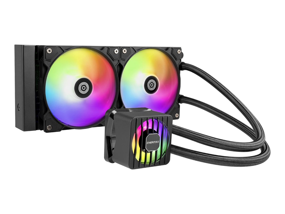 Enermax LIQMAXFLO ELC-LMF240T-ARGB - Prozessor-Flüssigkeitskühlsystem - 38 mm dicker Kühler
