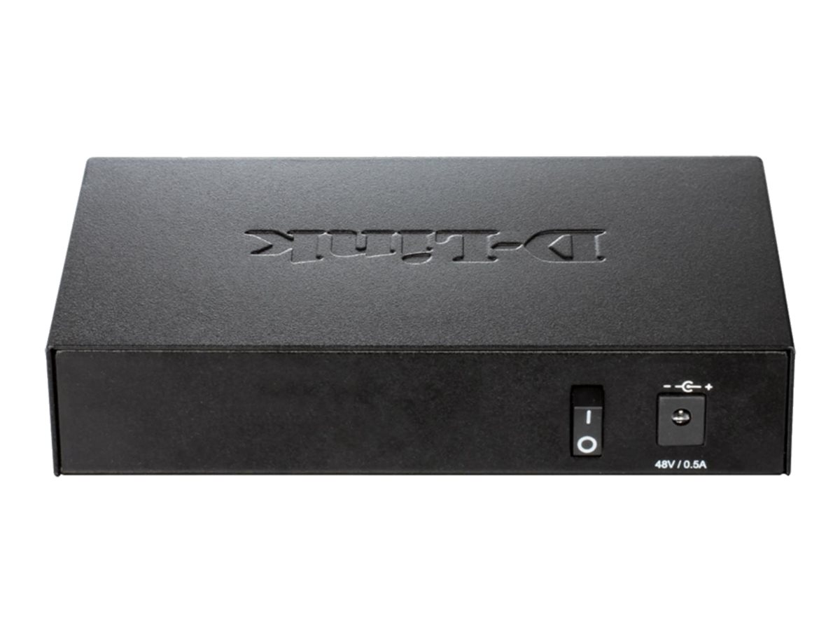 D-Link DES 1005P - Switch - unmanaged - 5 x 10/100 - Desktop - PoE