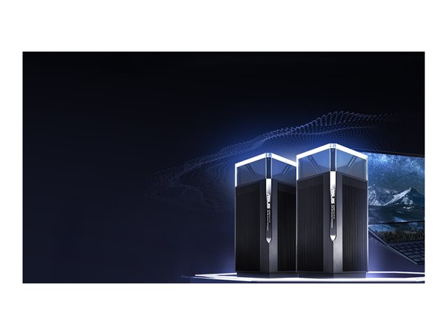 ASUS ZenWiFi Pro ET12 - WLAN-System - Wi-Fi 6E - Desktop