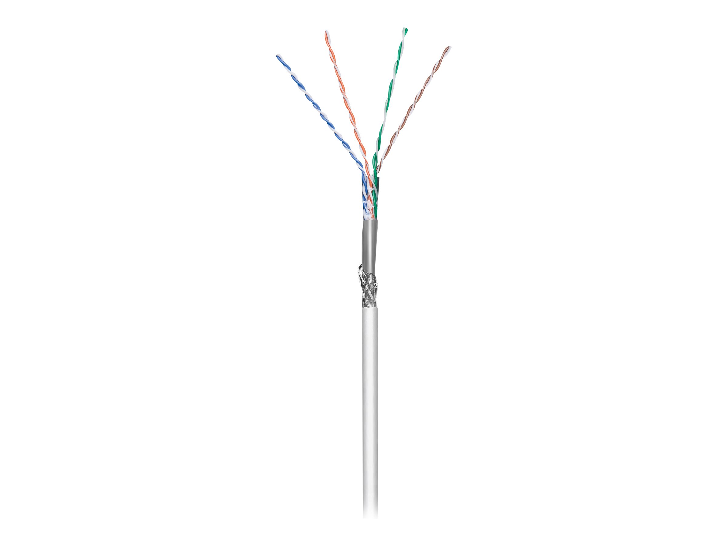 Goobay 15015 - Cat.5e Verlegekabel SF/UTP 100m - Kabel - Netzwerk - SFTP - UTP - 100 m - RJ-45