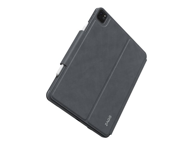 ZAGG Pro Keys - Tastatur und Foliohülle - Deutsch - Schwarz/Grau Eingabegerät