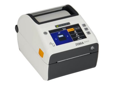 Zebra ZD621d-HC - Etikettendrucker - Thermodirekt - Rolle (10,8 cm) - 203 dpi - bis zu 203 mm/Sek. - USB 2.0, LAN, seriell, USB-Host - weiß