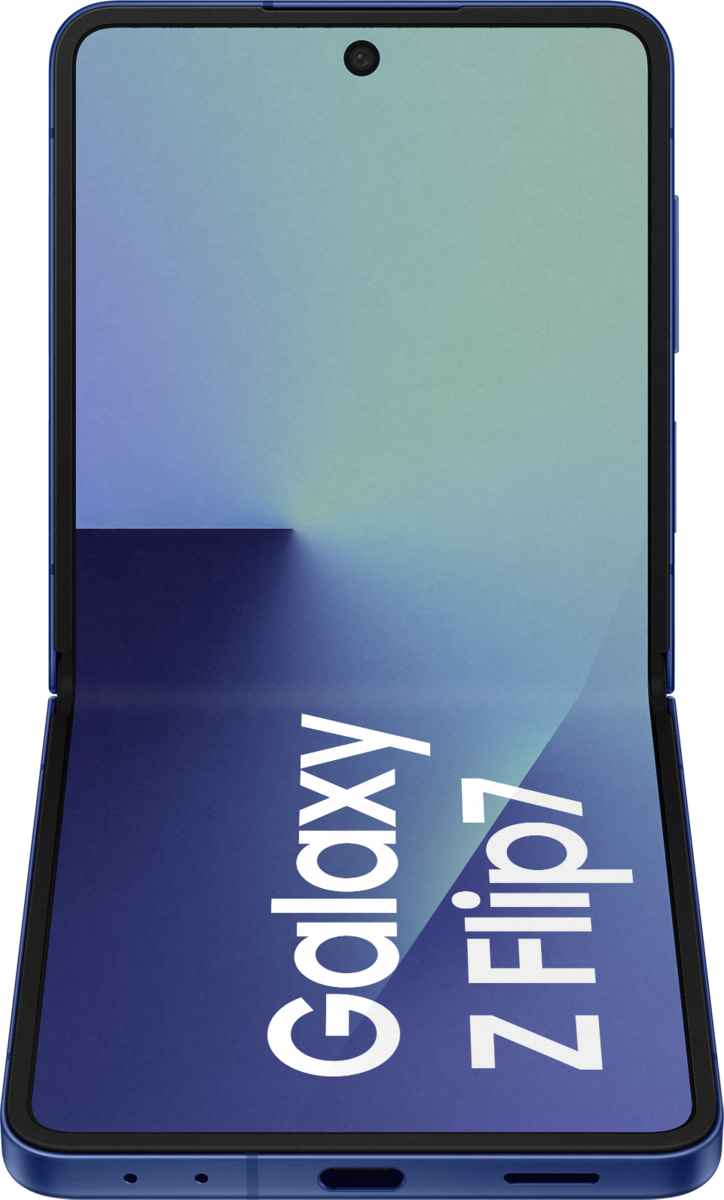 Samsung Galaxy Z Flip7 - Blue Shadow - 5G Smartphone - 256 GB - GSM