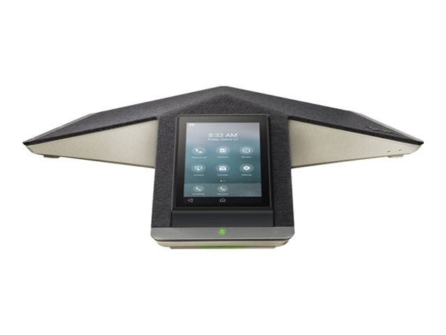 Poly Trio C60 for Microsoft Teams/Skype for Business - VoIP-Konferenztelefon - mit Bluetooth-Schnittstelle - fünfwegig Anruffunktion