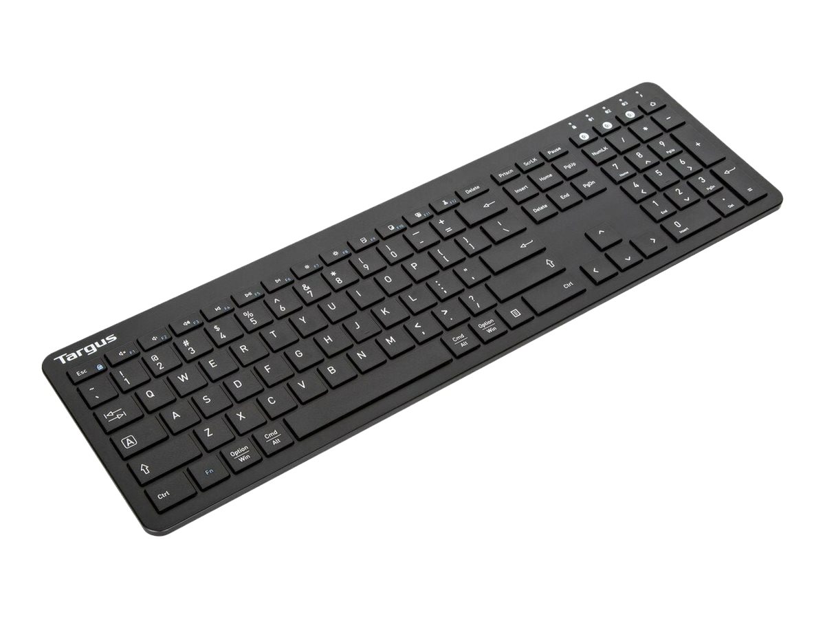Targus Full-Size Multi-Device - Tastatur - Deutsch - Schwarz Eingabegerät