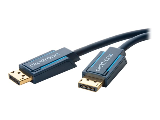 ClickTronic - DisplayPort-Kabel - DisplayPort (M) zu DisplayPort (M) - 5 m