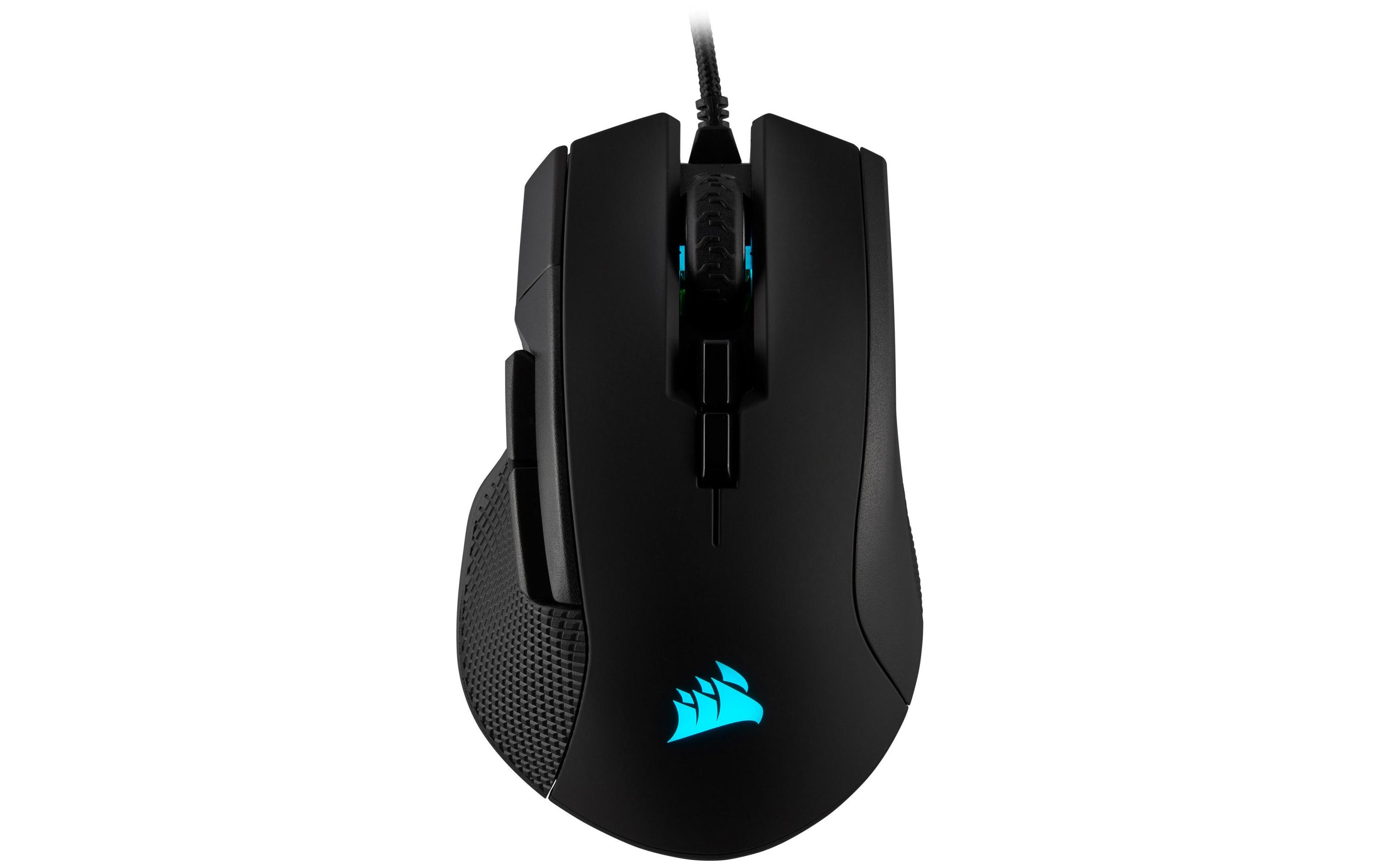 CORSAIR Gaming IRONCLAW RGB FPS/MOBA - Maus - USB - Schwarz
