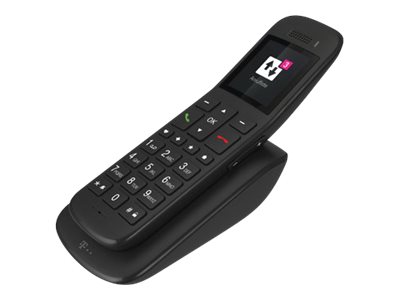 Deutsche Telekom Speedphone 32 - Schnurloses Erweiterungshandgerät - DECT\GAP\CAT-iq - Ebenholz (40863128)