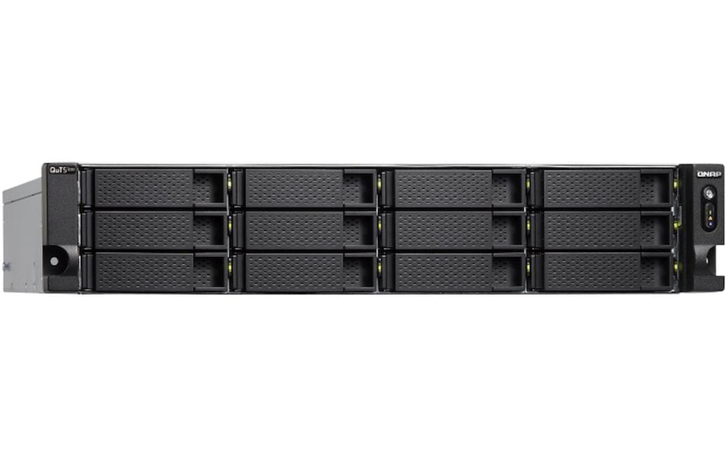 QNAP TS-h1886XU-RP R2 - NAS-Server - 18 Schächte - Rack - einbaufähig - SATA 6Gb/s - RAID RAID 0, 1, 5, 6, 10, 50, JBOD, 60, RAID TP - RAM 32 GB - 2.5 Gigabit Ethernet / 10 Gigabit Ethernet - iSCSI Support - 2U