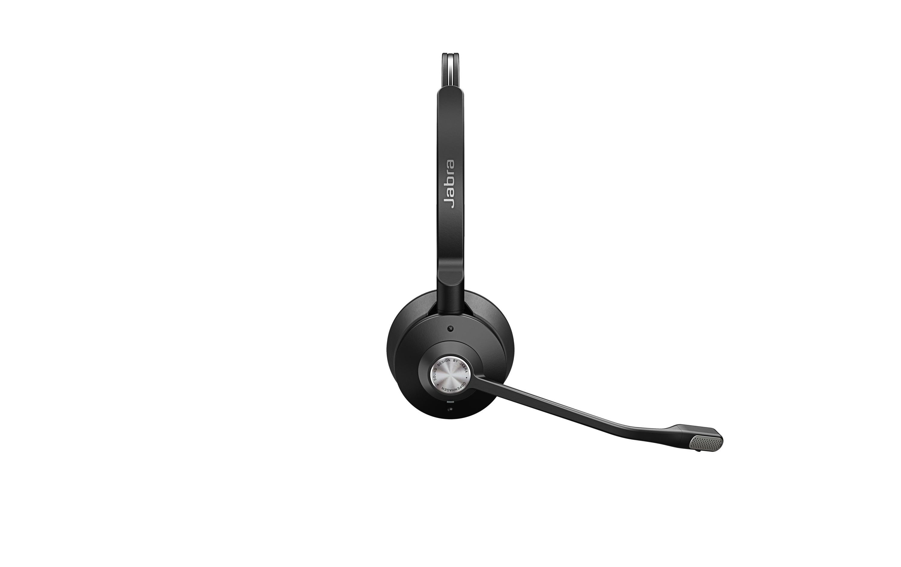 Jabra Engage 65 Stereo - Headset - On-Ear - DECT - kabellos - für Engage 55 Stereo