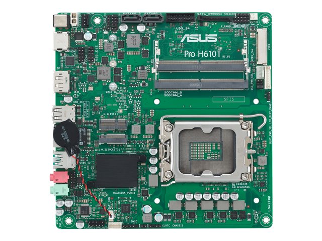 ASUS Pro H610T-CSM - Motherboard - Mini-ITX - LGA1700-Sockel - H610