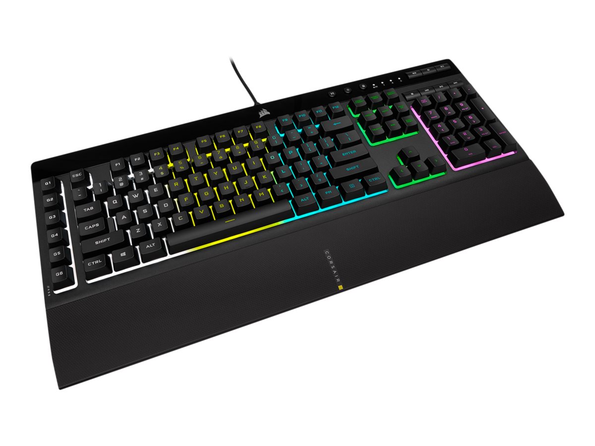 CORSAIR Gaming K55 RGB PRO - Tastatur - Deutsch - Schwarz Eingabegerät