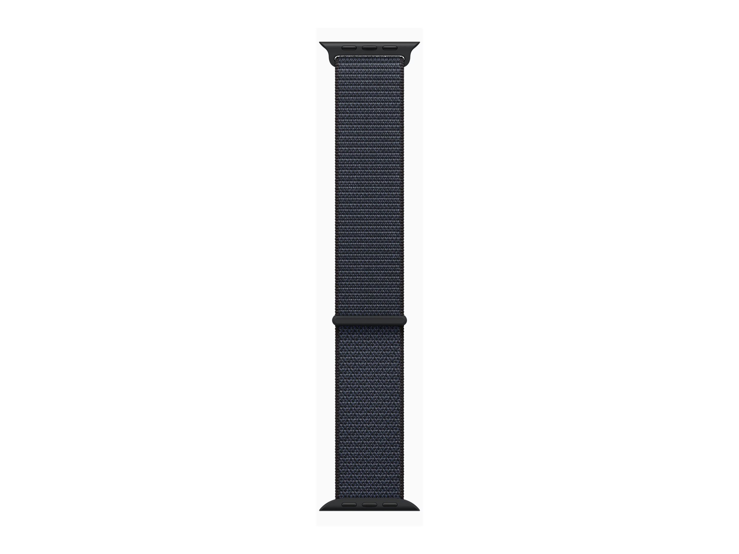 Apple Watch Series 10 GPS + Cellular 46mm Jet Black Aluminium Case mit Ink Sport Band (MWY53QF/A)