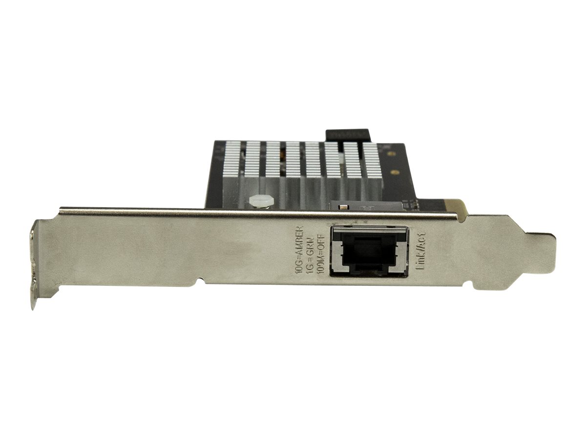 StarTech.com 1 Port 10G Ethernet PCI Express Netzwerkkarte - 10GbE NIC mit Intel X550-AT Chip - 10GBase-T / NBASE-T Compliant - Netzwerkadapter - PCIe 2.0 - 10Gb Ethernet x 1