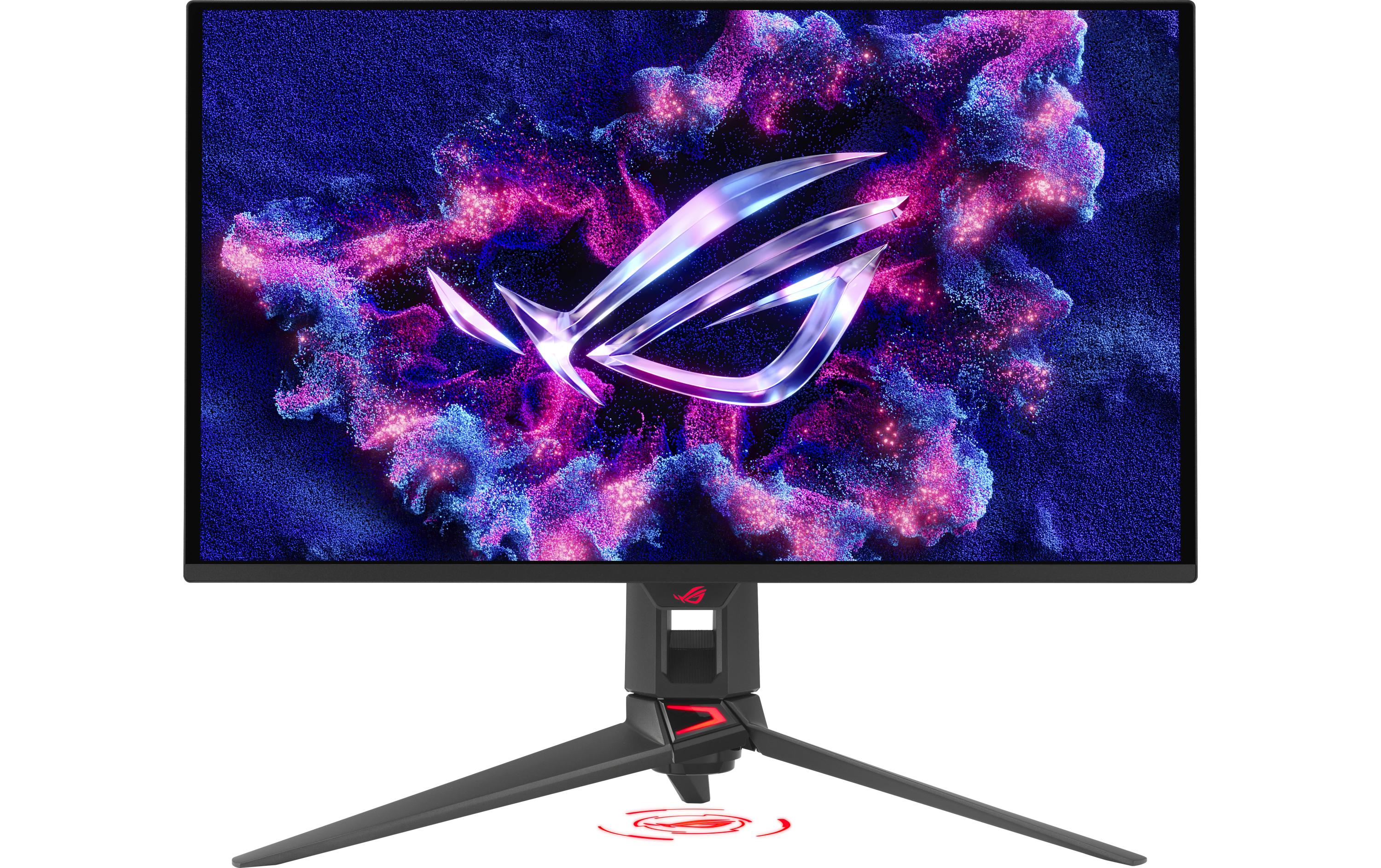 ASUS ROG Swift OLED PG27UCDM - OLED-Monitor - Gaming - 68.6 cm (27") (26.5" sichtbar) - 3840 x 2160 4K @ 240 Hz - 1000 cd/m² - 1500000:1 - DisplayHDR 400 True Black - 0.03 ms - 2xHDMI, DisplayPort, USB-C - Schwarz