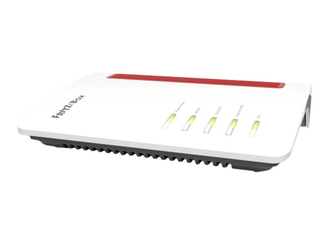 FRITZ!Box 5530 Fiber - Wireless Router - GPON-Terminal / Stimmen-Karte - Wi-Fi 6 - Desktop