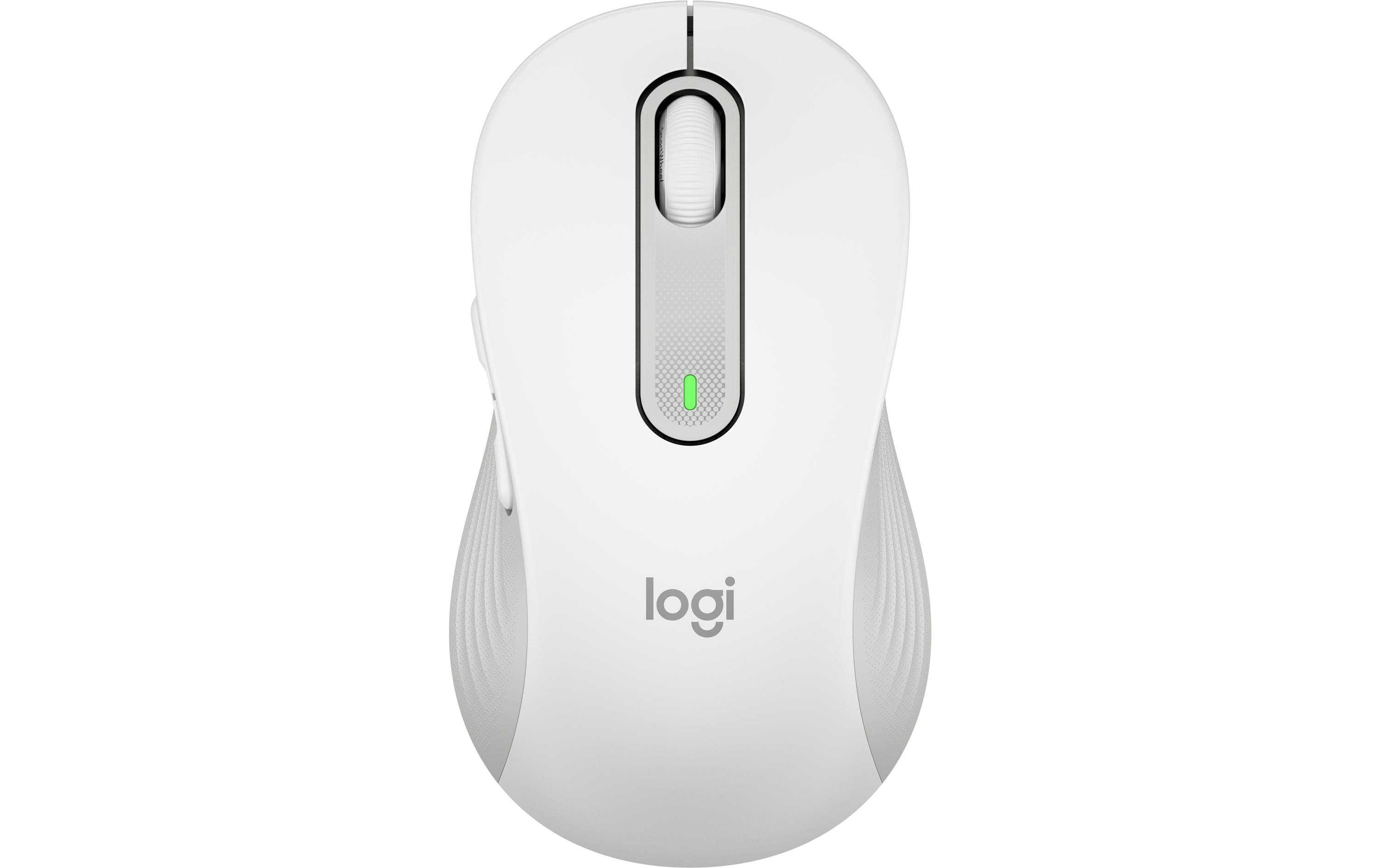 Logitech Signature M650 Large - Maus - Größe L - 2.4 GHz
Bluetooth - Off-White